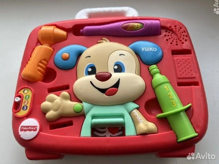 Игрушка fisher-price маленький доктор