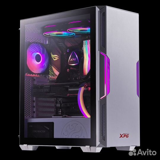 Adata XPG starker белый Mid-Tower, Micro-ATX, Mini