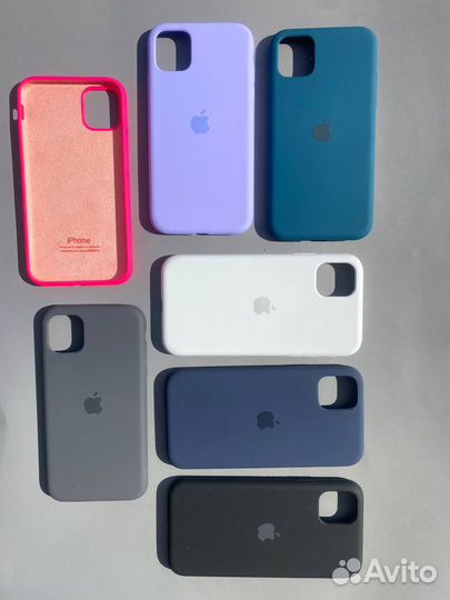 Чехол Накладка Silicone case iPhone 11