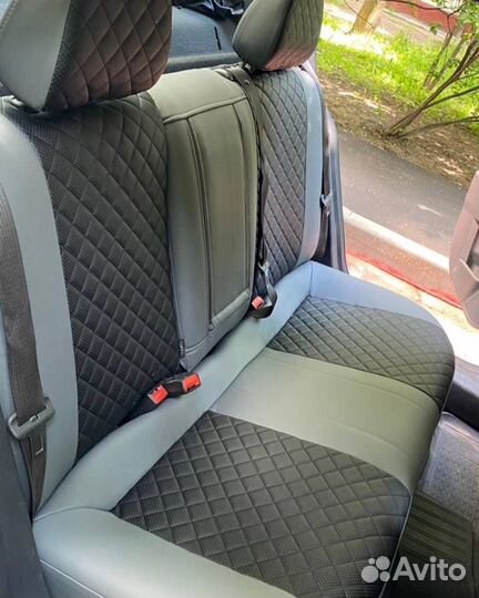 Чехлы из экокожи KIA Sportage 3 от Автопилот