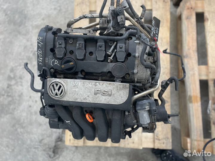 Двигатель Volkswagen Passat B6 2.0 FSi BVY 150 л/с