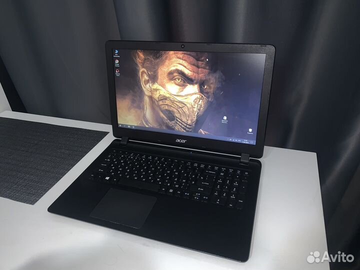 Тонкий Acer 4 ядра, озу 10gb, SSD 120gb+HDD 1000gb