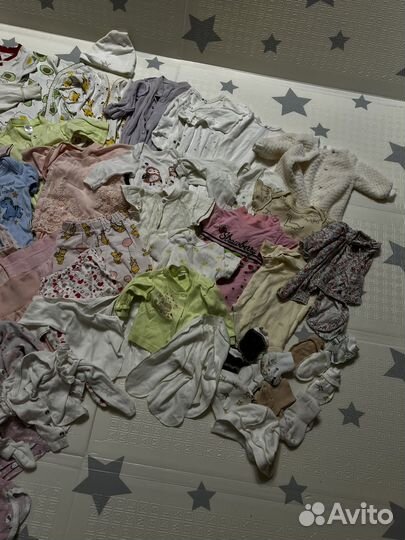 Пакет вещей для новорожденных 56 размер