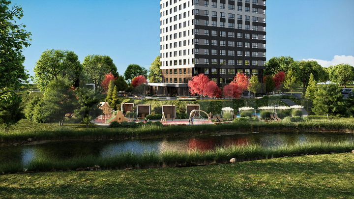 2-к. квартира, 69,1 м², 5/25 эт.