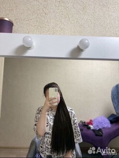 Шиньон из натуральных волос