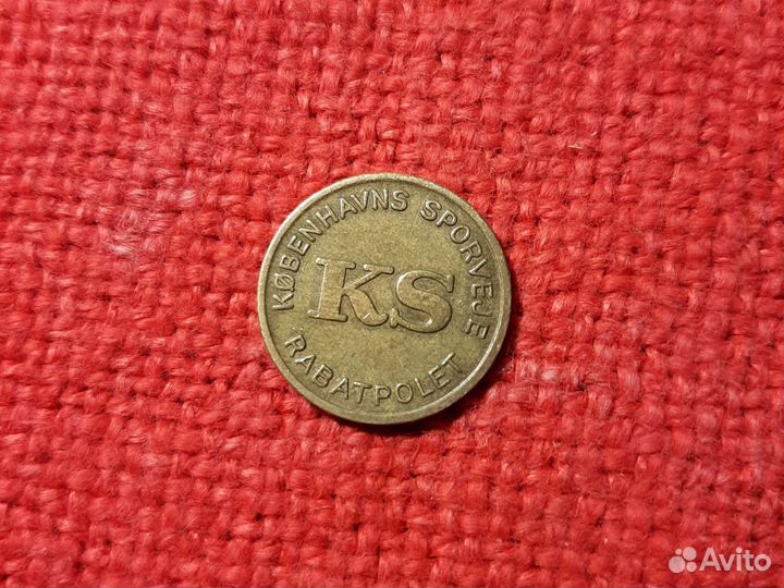 Жетоны /Копенгаген речной трамвай/ 4Типа