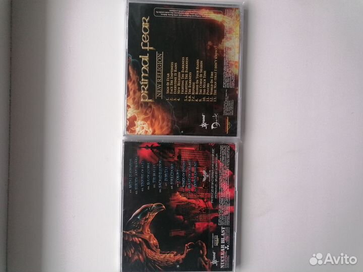 Cd диски Primal Fear лицензия