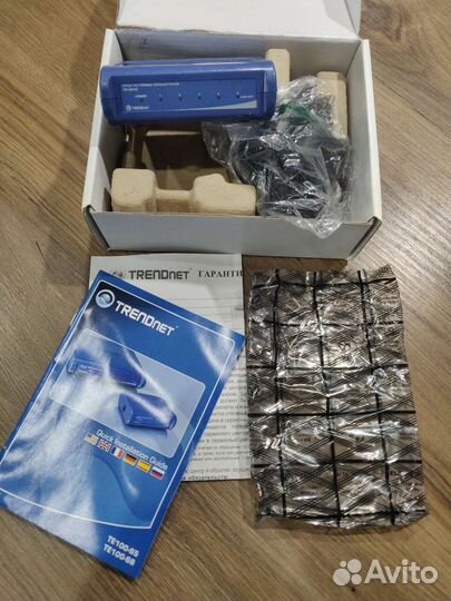 Коммутатор (свитч) trendnet 5-портов