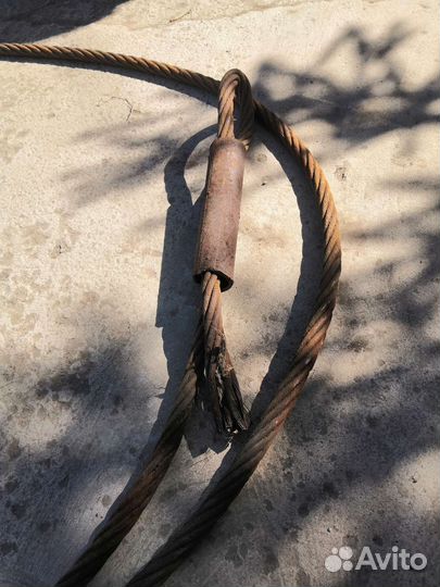 Трос стальной буксировочный для грузовой техники