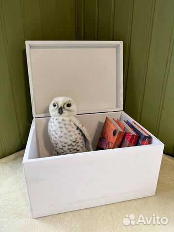 Ящик для хранения с крышкой, сундук деревянный