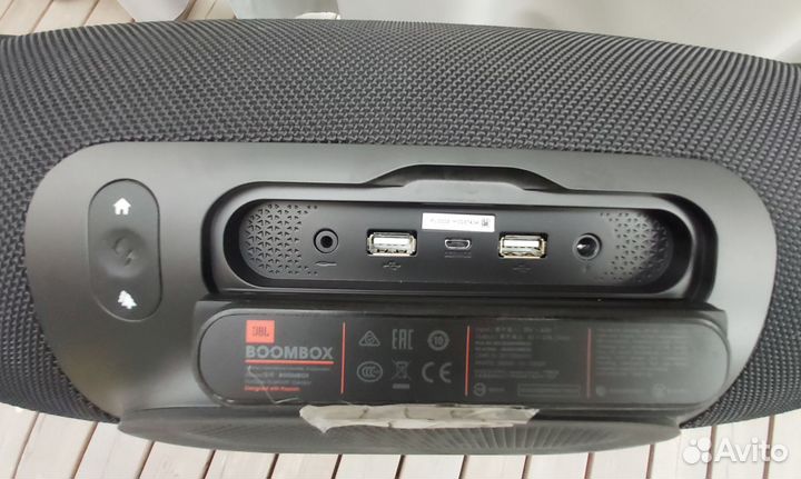 Портативная колонка Boombox JBL Black