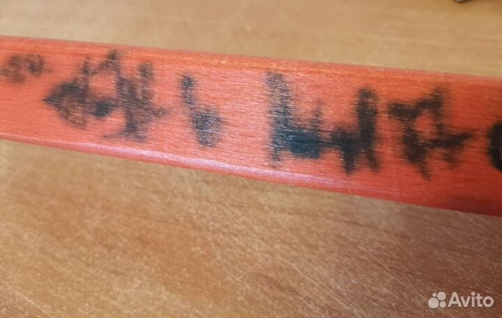 Хоккейная клюшка с автографами