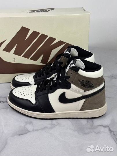 Кроссовки Jordan 1 Retro High Dark Mocha Премиум качество