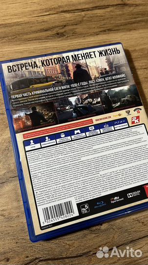 Mafia Definitive Edition PS4 диск