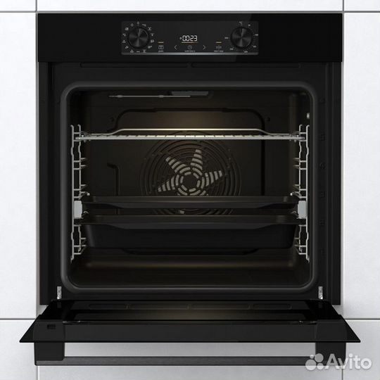 Встраиваемый электрический духовой шкаф gorenje bos6737e13fbg черный