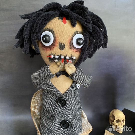 Кукла ручной работы Декор Подарок Хеллоуин