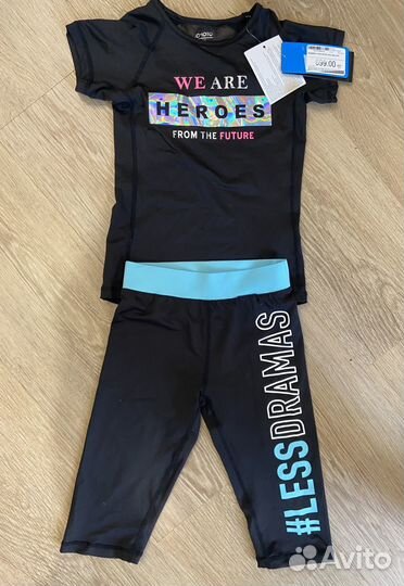 Комплект спортивный для девочки Jomoto 128 см