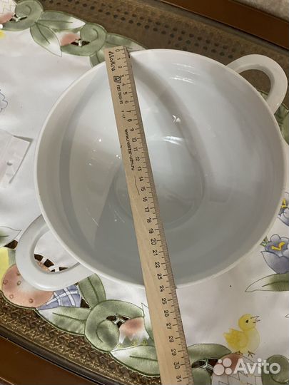 Супница фарфоровая гдр