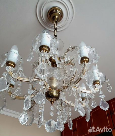 Люстра хрустальная богемия чехия