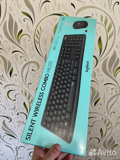 Комплект Клавиатура мышь logitech