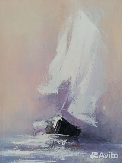 Картина маслом Парус 20*30