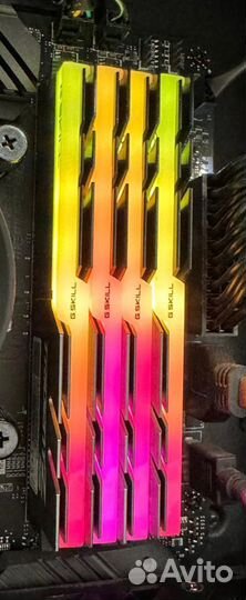 DDR4 G. Skill Trident Z RGB 32G 3200Mhz гарантия