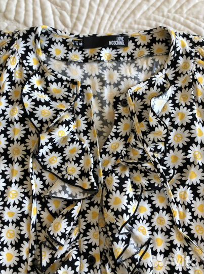 Платье Love Moschino, шелк, размер S/M