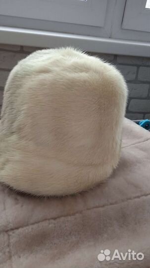Шапка норковая 58 размер женская