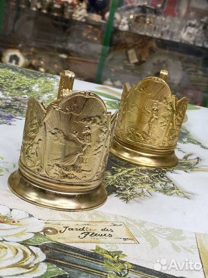 Подстаканники СССР алюминий