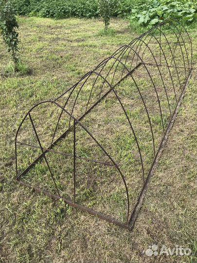 Каркас металлической теплицы