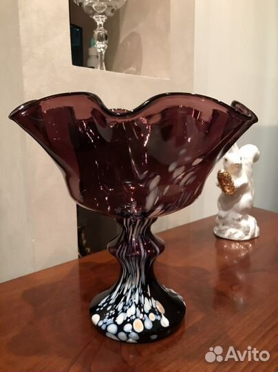 Ваза на ножке времен СССР