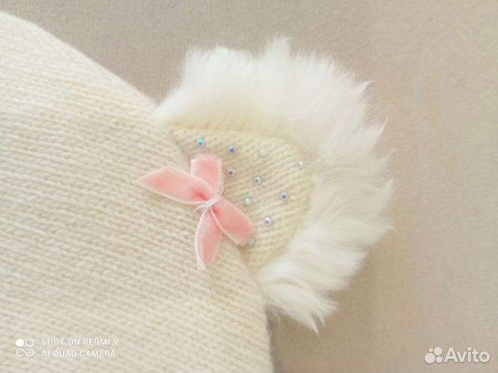 Шапка детская зимняя для девочки