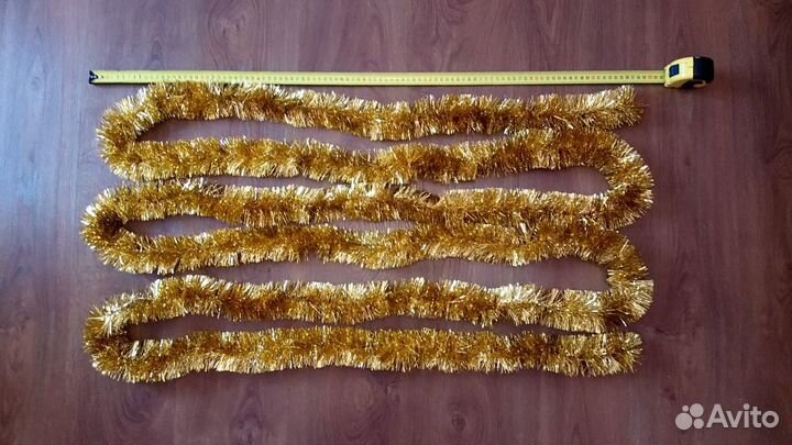 Новогоднеи украшения: «Мишура», «Дождь» и «Декорат