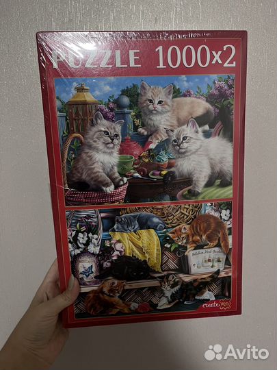 Пазл котята 1000 штук