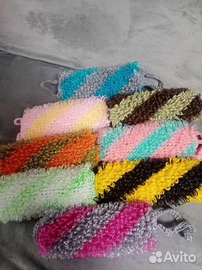 Мочалка ручной работы