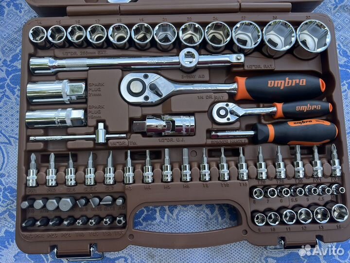 Набор инструмента Ombra 82 предмета