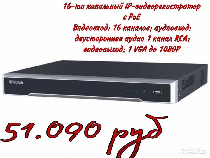 Видеорегистраторы Hiwatch