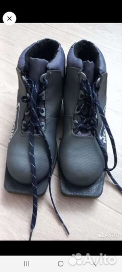 Беговые лыжи с палками