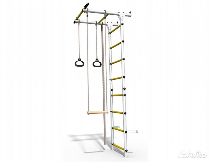 Шведская стенка детская ушс-2 (белая)