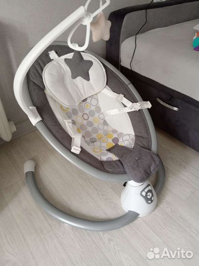 Детские электронные качели шезлонг