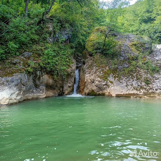 30.06 Сахрайские водопады в горной Адыгее