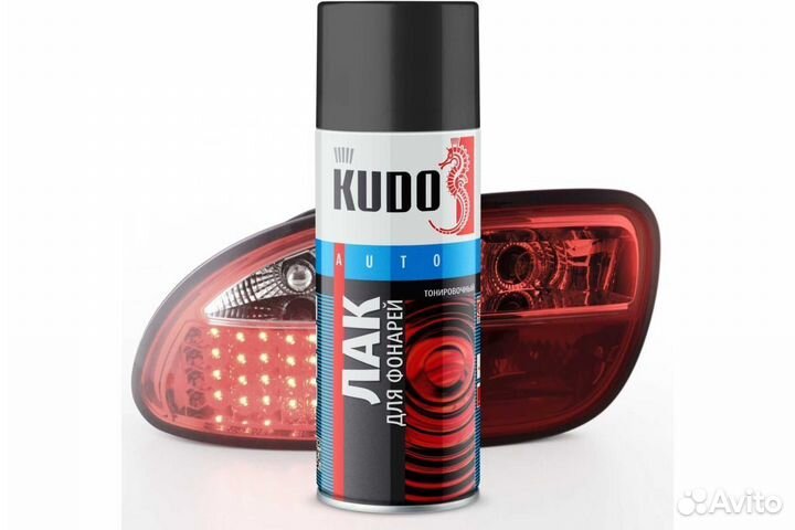 Лак для тонировки фар kudo черный 520 мл., kudo-90