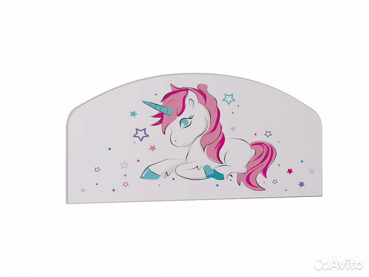 Кровать детская с каретной стяжкой Звездочка