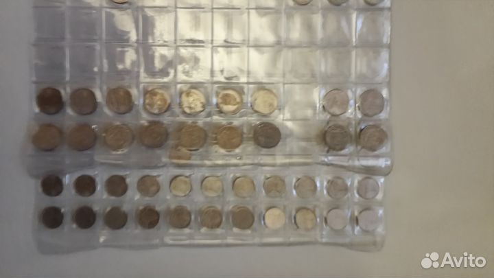 Полный комплект погодовки 1 и 5 коп. России