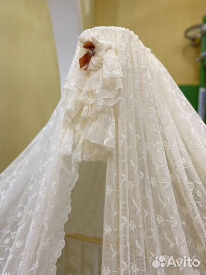 Детская кроватка с маятником и балдахином