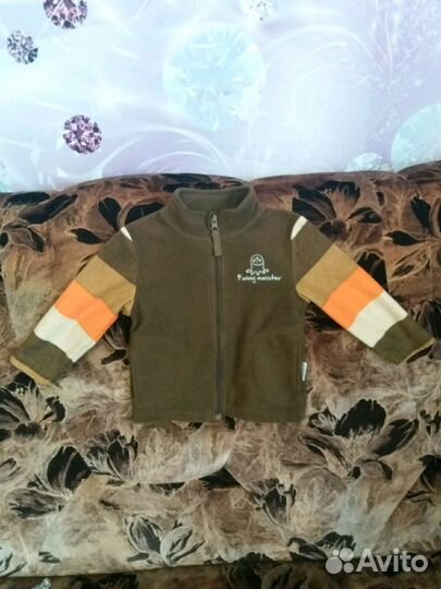 Флисовый костюм Crockid. Р.86см