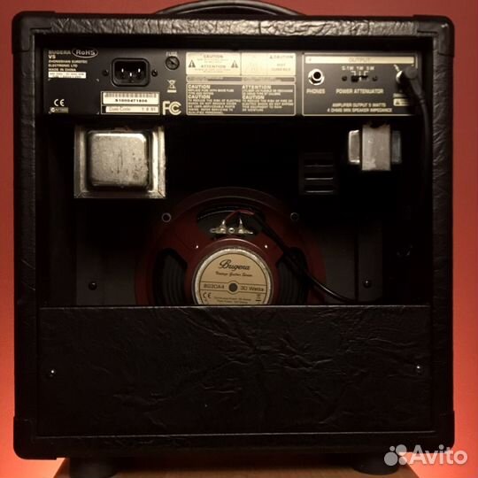 Bugera vintage 5 ламповый гитарный усилитель