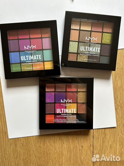 Палетка теней NYX