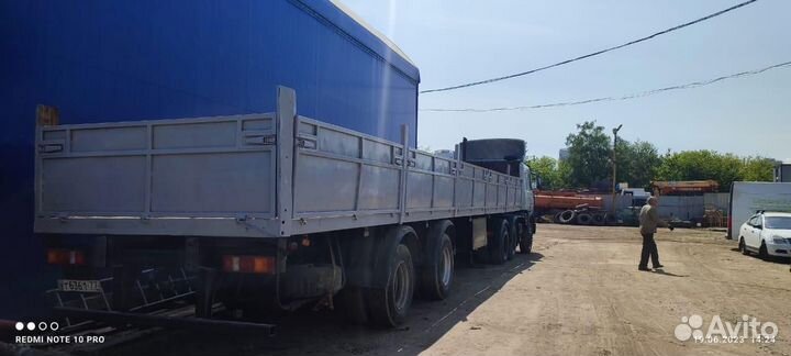 МАЗ 6422 с полуприцепом, 2012