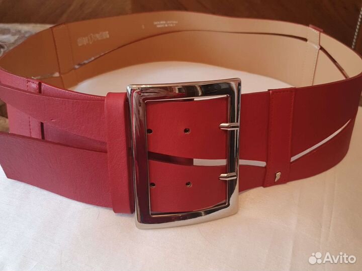 Ремень кожаный Италия женский новый